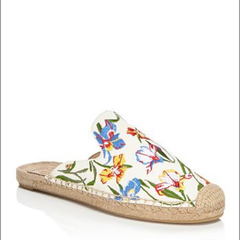 Tory Burch Espadrille Mules Size 9